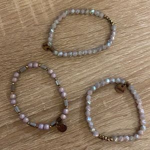 Set of 3 Erimish bracelets